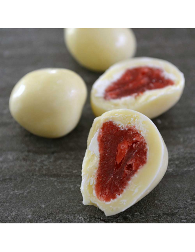 BOMBON FRESA CHOCOLATE BLANCO KG