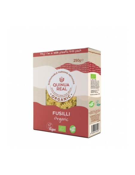 FUSILLI DE ARROZ Y QUINOA BIO. 250 GR. SIN GLUTEN