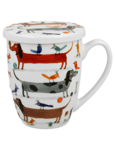 TAZA LONG DOG FILTRO Y TAPA 0.35 L