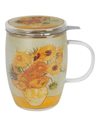 TAZA SUNFLOWER CRISTAL 0.35L FILTRO Y...