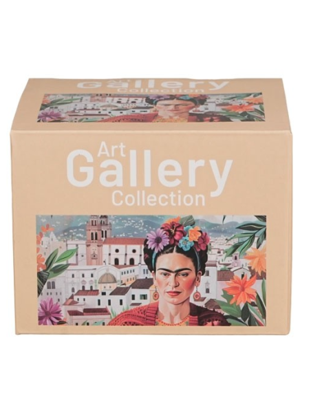 TAZA FRIDA KHALO RED 0.4 L FILTRO Y TAPA