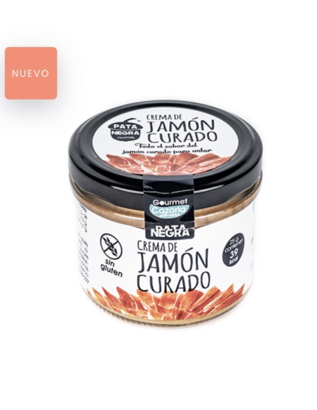 PATÉ DE JAMÓN 110 GRS SIN GLUTEN GOURMET CAZORLA