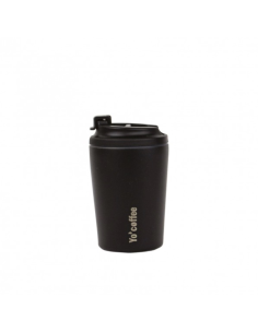 VASO TERMICO YO COFFEE 350 ML NEGRO YOKO