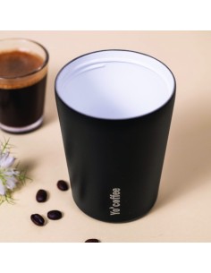 VASO TERMICO YO COFFEE 350 ML NEGRO YOKO 2