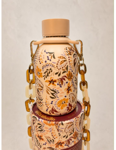 BOTELLA BLUSH MARBELLA CON CADENA 350 ML YOKO DESIGN