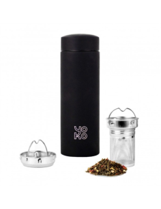 VASO TÉRMICO PARA TÉ ALL BLACK 350 ML YOKO 2