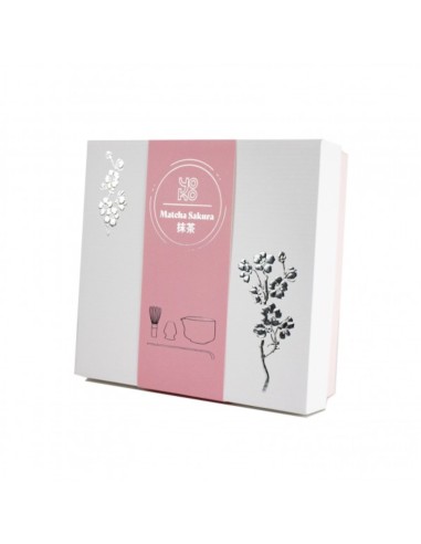 SET MATCHA SAKURA EN CAJA DE REGALO...