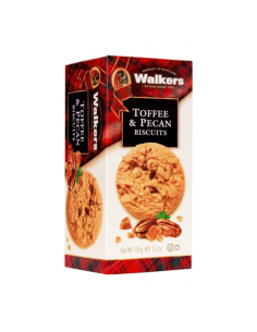 GALLETAS DE CARAMELO Y NUEZ PECANA 150 GR WALKERS