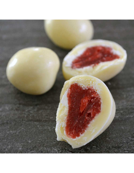 BOMBON FRESA CHOCOLATE BLANCO KG