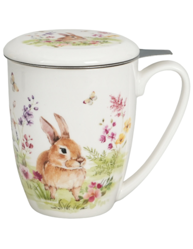 TAZA BLISS PORCELANA 0.4 L FILTRO Y TAPA