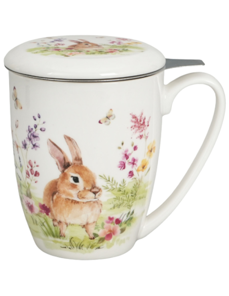 TAZA BLISS PORCELANA 0.4 L FILTRO Y TAPA