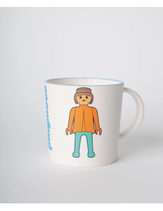 TAZA PLAYMOBIL 2 FLUO 400 ML QUYCUP
