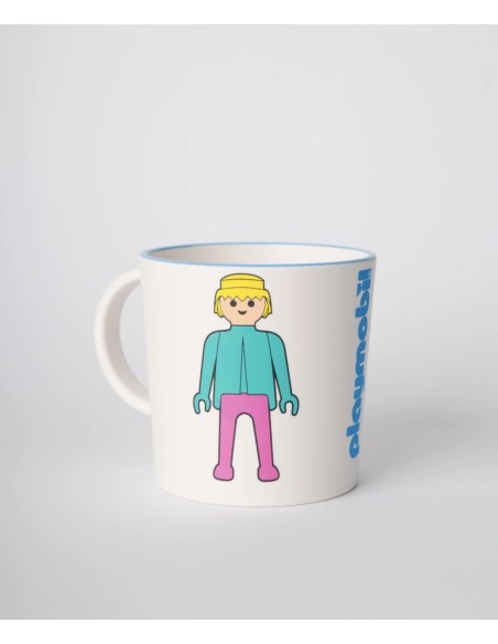 TAZA PLAYMOBIL 2 FLUO 400 ML QUYCUP