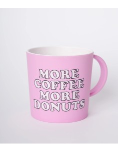 TAZA SNOOPY MORE COFFEE MORE DONUTS 400 ML QUYCUP 2