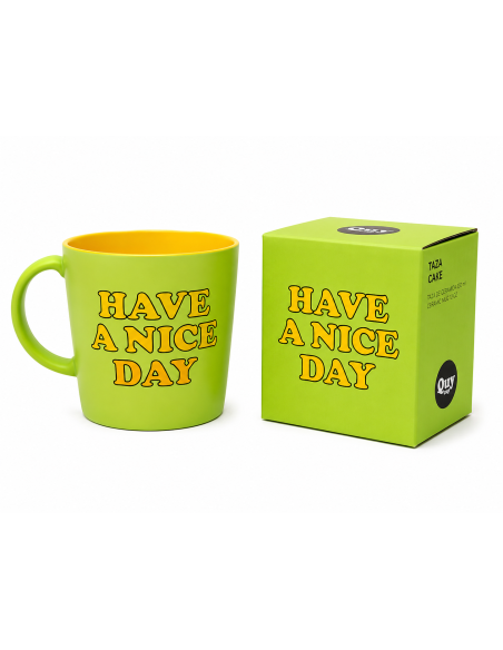 TAZA SNOOPY HAVE A NICE DAY 400 ML QUYCUP