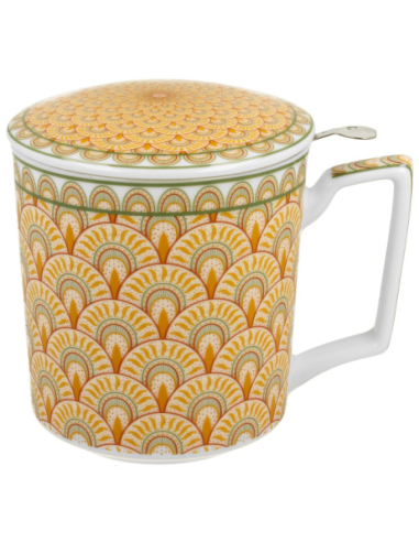 TAZA SOLÍS PORCELANA 0.4 L FILTRO Y TAPA