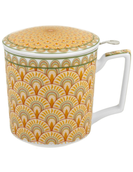 TAZA SOLÍS PORCELANA 0.4 L FILTRO Y TAPA