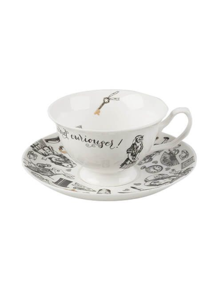 TAZA CON PLATO ALICIA EN EL PAÍS DE LAS MARAVILLAS 0.21 L V&A