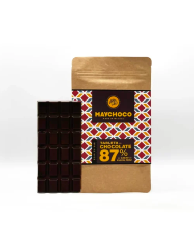 CHOCOLATE 87% CACAO 70 GR MAYCHOCO