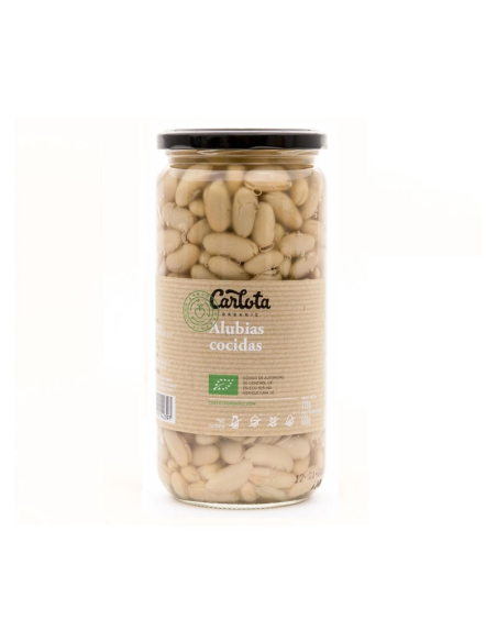 ALUBIAS COCIDAS BIO 720 GR CARLOTA ORGANIC