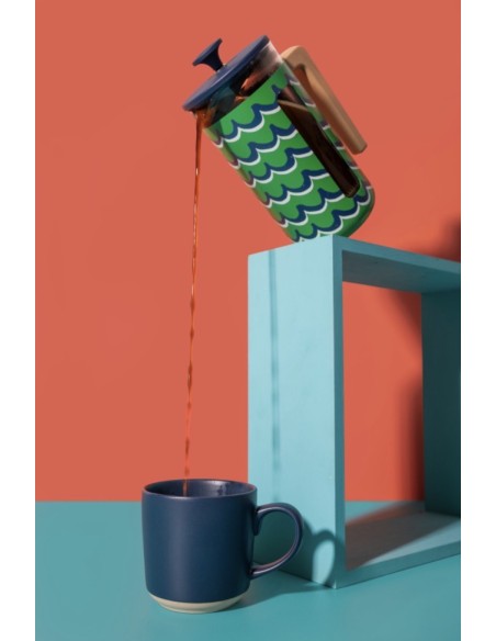 CAFETERA PRENSA FRANCESA COLECCIÓN ARTISTA 8 TAZAS LTBE