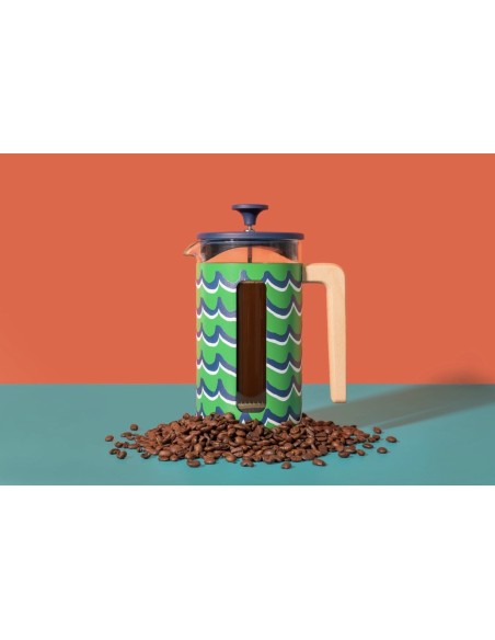 CAFETERA PRENSA FRANCESA COLECCIÓN ARTISTA 8 TAZAS LTBE