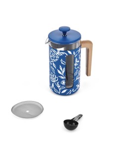 CAFETERA PRENSA FRANCESA FLORAL COLECCION ARTISTA 8 TAZAS... 2