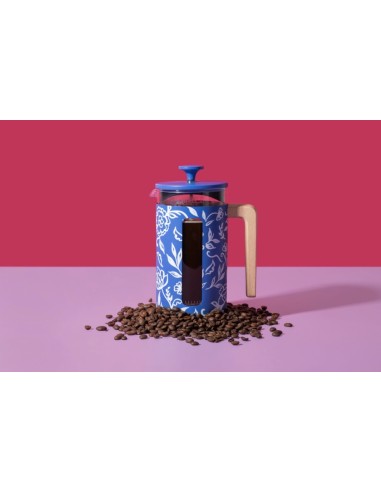 CAFETERA PRENSA FRANCESA FLORAL...