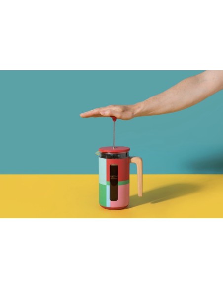 CAFETERA PRENSA FRANCESAA BLOCK COLECCION ARTISTA 8 TAZAS LTBE