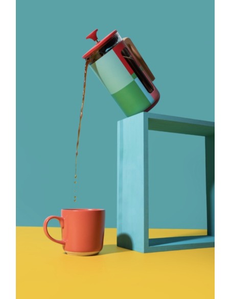 CAFETERA PRENSA FRANCESAA BLOCK COLECCION ARTISTA 8 TAZAS LTBE