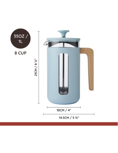 CAFETERA DE ÉMBOLO 8 TAZAS LA CAFETIERE