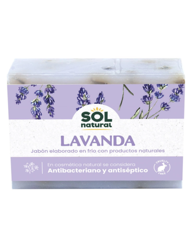 JABÓN DE LAVANDA 100 GR SOL NATURAL