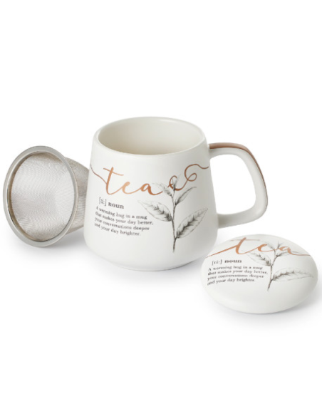 TAZA IVA PORCELANA 0.4 L FILTRO Y TAPA