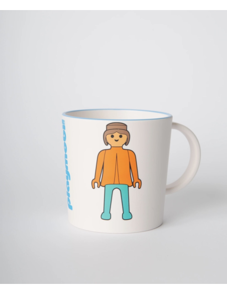TAZA PLAYMOBIL 2 FLUO 400 ML QUYCUP