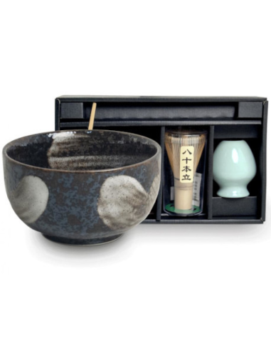 SET ANSEN CERÁMICA PARA MATCHA 0.5 L