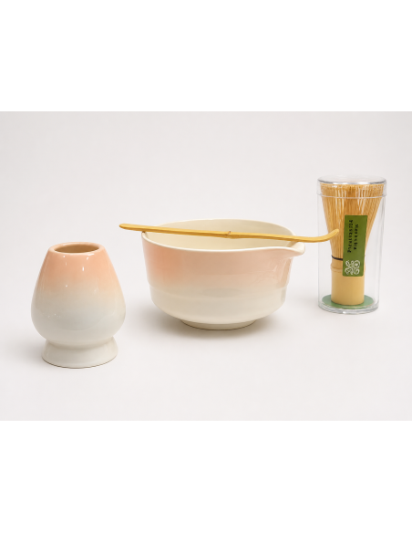 SET MATCHA SAKURA EN CAJA DE REGALO YOKO DESIGN