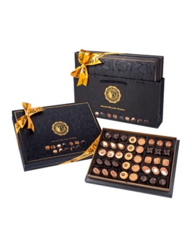 CAJA BOMBONES BLACK FLORAL 285 GR BOLÇI