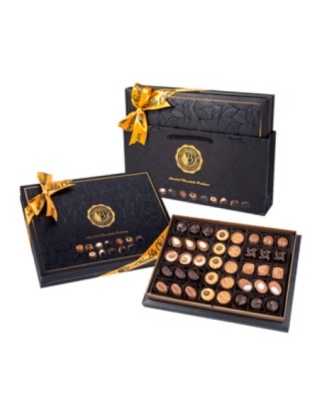 CAJA BOMBONES BLACK FLORAL 285 GR BOLÇI