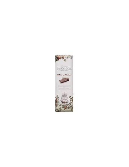 CHOCOLATINA 50% CACAO 25 GRS. SIMON COLL
