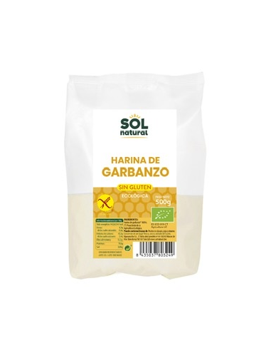 HARINA DE GARBANZO SIN GLUTEN BIO 500...
