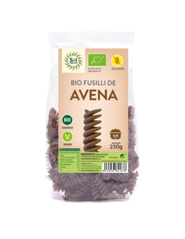 FUSILLI DE AVENA BIO SIN GLUTEN 250...