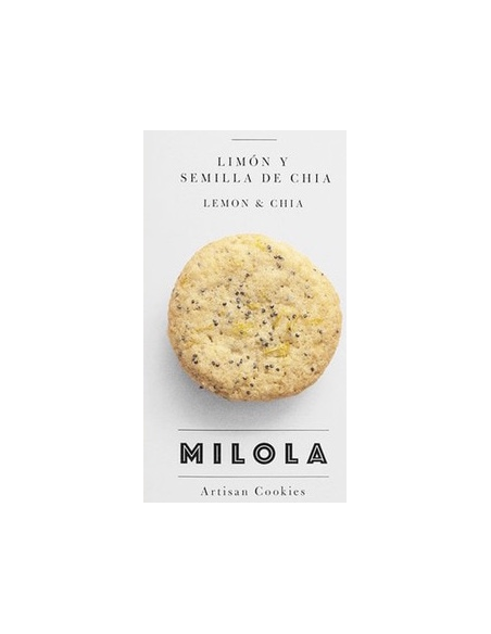 GALLETAS LIMÓN Y CHIA MILOLA 140 GRS.