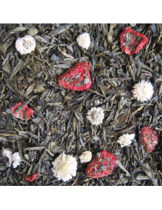 TE VERDE CHAMPÁN CON FRESAS 2