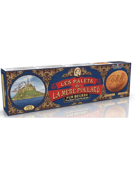 CAJA LES PALET MANTEQUILLA 125 GR LA MERE POULARD