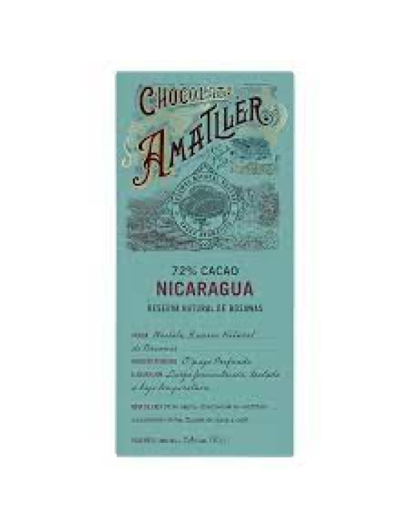 TABLETA NICARAGUA 72% CACAO 70 GR. AMATLLER
