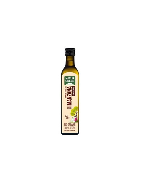 VINAGRE DE SIDRA DE MANZANA SIN FILTRAR BIO 500 ML NATURGREEN