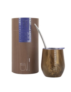 SET MATE CON VASO TERMICO 250 ML Y BOMBILLA YOKO
