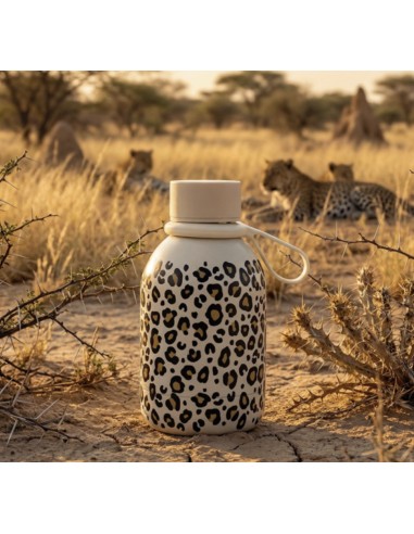 BOTELLA LEOPARDO 350 ML CON INTERIOR...