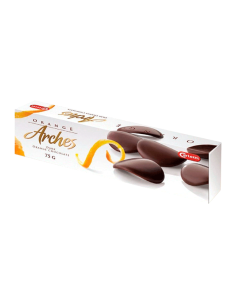 PÉTALOS CHOCOLATE CON NARANJA CARLETTI 75 GR
