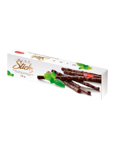 STICKS CHOCÓ MENTA 75 GR CARLETTI